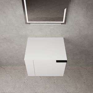 Mobile Bagno Moderno da 24 Pollici con Lavabo Integrato, Ampio Spazio, Combinazione Mobile Lavabo Bagno Moderno - Product Image 5