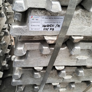 Lingot d'aluminium primaire A7, pureté 99,7 %, qualité non alliée, non secondaire, série P1020 1000, norme LME pour la fonderie - Product Image 2