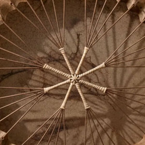 Ethnic Tribal Shaman Frame <b>Drum</b> Crafted with Natural Goat Hide and Solid Wood Beater for Spiritual Meditation Sound Healing - Product Image 3