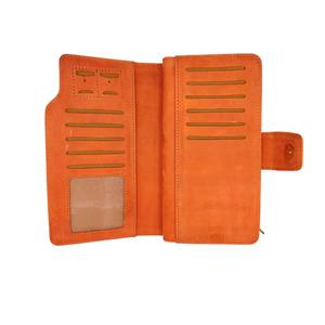 Nueva Cartera Larga para Mujer, Bolso de Mano, Cartera de Moda para Mujer, Cartera de Cuero con Protección RFID, Cartera de Cuero Vacuno Genuino, Elegante y Nueva - Product Image 1