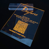 Étiquettes personnalisées numériques en film plastique laminé avec impression UV, logo gravé, cartes d'invitation et de vœux sur mesure