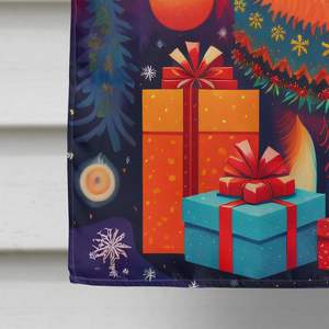 Gran finlandés Spitz vacaciones casa de Navidad bandera Multicolor porche manga poste decorativo patio Banner ilustraciones Pared de poliéster - Product Image 4