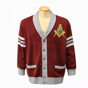 <b>Men</b>’s Masonic Logo Sweater – Premium Knitted Freemason <b>Pullover</b>, Comfortable Casual Winter Wear, Custom Design & Private Label - Product Image 1