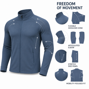Chaqueta Cortavientos Personalizada al por Mayor, Resistente al Agua, Ligera, de Alto Rendimiento, Tejido Elástico, Proveedor de Ropa OEM - Product Image 4