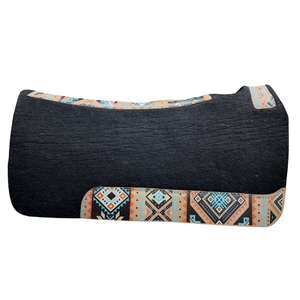 Almohadilla de Montar a Caballo Resistente con Patrón Tribal Audaz, Base Antideslizante y Absorción de Impactos - Product Image 2