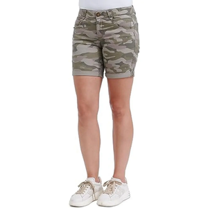 Shorts de sport taille haute pour femme avec ceinture et fourrure, en tricot respirant et écologique - Commande en gros - Product Image 1