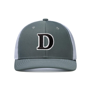 Gorra Trucker de Malla Marrón de 6 Paneles, Ajustable, con Logotipo D Bordado, Casual, Unisex, para Adultos - Product Image 5