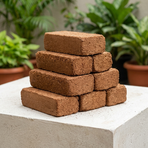 Briquette de fibre de coco pour hydroponie - 650g Grade Export pour cultivateurs d'hydroponie en Inde - Product Image 3