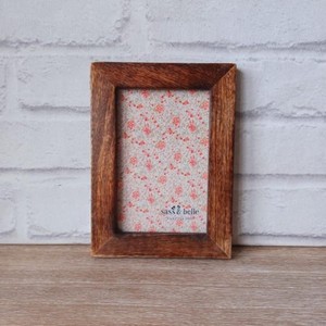 Sass & Belle Wooden Photo <b>Frame</b> 4x6 Rectangular Rustic Tabletop Vertical Design - Product Image 1