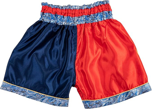 Shorts de sport unisexes Muay Thai MMA gris à imprimé numérique, respirants, légers, en polyester, anti-humidité - Product Image 5