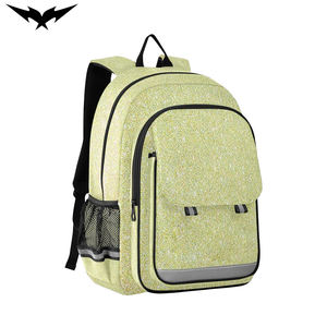 Mochila Escolar Brillante con Purpurina para Niños, Mochila Escolar Ligera para Niños, Impermeable, con Cierre de Cremallera y Logotipo Personalizado - Product Image 1