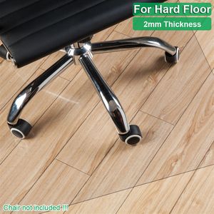 Tappetino Rettangolare in PVC Opaco 90x120x0,2cm Antiscivolo per Ufficio e Protezione Pavimenti Esterni per Uso Domestico - Product Image 1