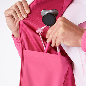 Chaqueta de Trabajo Moderna para Hombre, 200 GSM, Poliéster y Algodón, Uniforme Médico para Doctor y Enfermero, Ropa de Trabajo Duradera para Hospital, Marca Privada OEM - Product Image 6