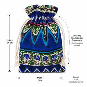 Cotton <b>Canvas</b> <b>Drawstring</b> Pouch <b>Bag</b> 10x14 cm Custom Logo Gift Packaging Storage Wholesale Promotional Factory Direct Manufacturer - Product Image 5