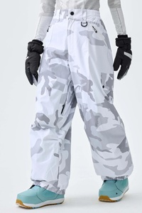 Pantalones de Nieve Sublimados Ecológicos de Alta Calidad, Holgados, Unisex, Ropa de Esquí Impermeable, Resistente al Viento, Transpirable y Antidesgarro - Product Image 2