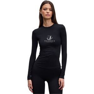 Camiseta Casual de Manga Larga para Mujer, Cuello Redondo, Básica, Suave, Transpirable, Ligera, Ropa de Mujer para Uso Diario, Venta al Por Mayor - Product Image 1