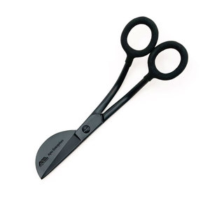 Ciseaux de tailleur en acier inoxydable pour tissu et ciseaux à bec de canard, ciseaux de coupe de 7 pouces, ciseaux à bec de canard Pelican pour la coupe des tissus - Product Image 1