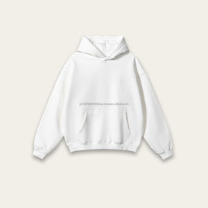 Custom Casual <b>Velour</b> Pullover Hoodie <b>Sweatshirt</b> Washed Soft Cotton for Everyday Wear Breathable Durable for Outdoor Activities - Product Image 5