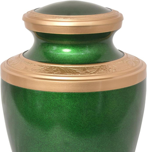 Urnas decorativas de latón para adultos, urnas hechas a mano para entierro de hombres y mujeres, urnas funerarias de alta calidad - Product Image 5