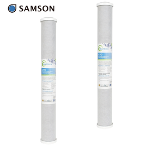 Filtre à eau de remplacement à haute densité de chloramine pour filtres CTO, matériau certifié NSF, filtre à eau de qualité supérieure - Product Image 1
