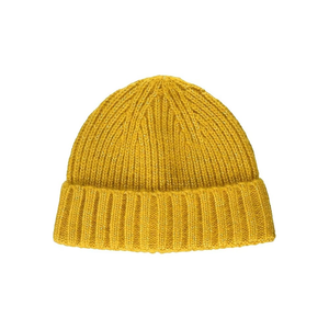 Gorro de Punto Liso a la Moda, Gorro de Invierno de Lana Gruesa y Cálida para Deportes al Aire Libre, Gorro con Logotipo Personalizado, Gorro Bordado en Jacquard - Product Image 4