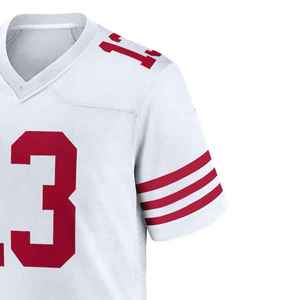 เสื้อฟุตบอลคุณภาพสูง 100% โพลีเอสเตอร์ เนื้อผ้าดีที่สุด ป้องกันรังสียูวี ระบายอากาศได้ดี ซึมซับเหงื่อ แห้งเร็ว สีสันตามสั่ง - Product Image 3