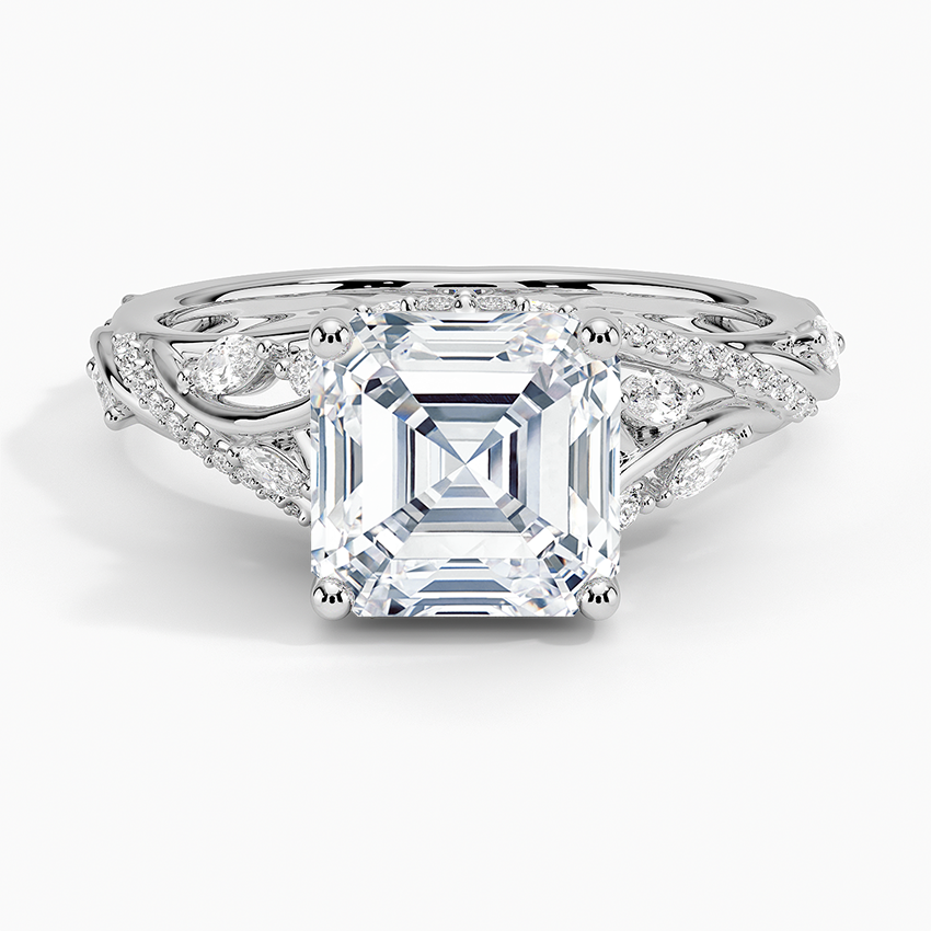 White Gold Plated