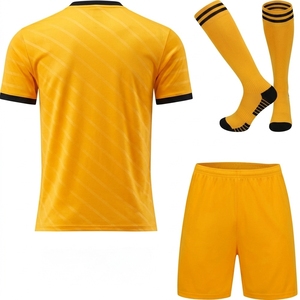 Men's Blue <b>Soccer</b> Jersey Set Short Sleeve Crew Neck Moisture Wicking Polyester Uniform All Seasons Adult Size - Product Image 5