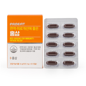 Cápsulas Blandas de Extracto de Ginseng Rojo y Linzhi PROEAT Premium 900mg, 60 Unidades, Inmunidad, Alivio de la Fatiga, Sin Sabor, Efectivo para Adultos - Product Image 1