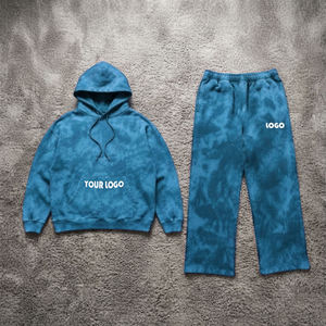 Premium Men <b>Tie</b> <b>Dye</b> Tracksuit Regular Fit OEM Wholesale Factory Supplier USA Europe Streetwear Fashion Collection <b>Set</b> - Product Image 3