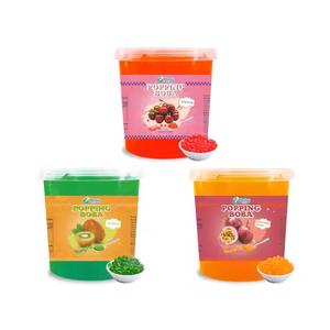 Boba Premium Hecho en Taiwán para Té de Burbujas, Boba Explosiva con Certificación HALAL/HACCP, 18 Meses de Vida Útil, Botella de 3.2 kg - Product Image 4