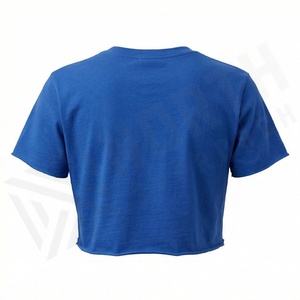Top Corto Informal con Diseño Tie Dye para Mujer, Camiseta de Secado Rápido, Ropa Deportiva Moderna y Elegante para Gimnasio - Product Image 2