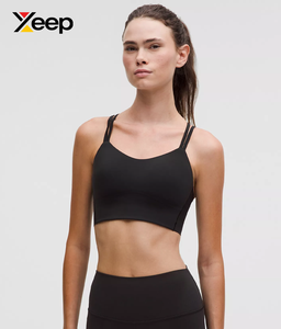 เสื้อชั้นในกีฬาโยคะคุณภาพสูงสำหรับผู้หญิง XEEP รุ่น XC-SB-116 แบบเรียบง่าย ระบายอากาศได้ดี สายปรับได้ แผ่นรองถอดออกได้ รองรับได้ดีเยี่ยม แห้งเร็ว - Product Image 1