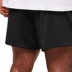 Pantalones Cortos Deportivos de Malla Transpirable para Hombre, para Levantamiento de Pesas, 5 Pulgadas, para Entrenamiento, Culturismo, Color Negro - Product Image 6