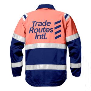 Chaquetas reflectantes de seguridad personalizables para trabajo industrial y de construcción para pedidos a granel - Product Image 4