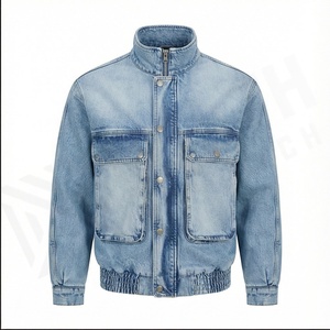 2025 hommes Denim veste Streetwear Hip Hop mâle vêtements d'extérieur décontractés nouveau automne hiver mode Slim Fit manteau avant de haute qualité - Product Image 2