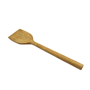 Espátula de madera ecológica para el hogar, hotel, restaurante, fiestas de boda, acabado natural, fabricante y proveedor indio - Product Image 2