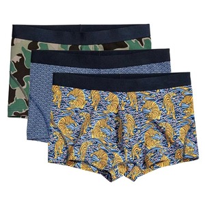<b>Men</b> Cotton Polyester Fabric <b>Trunks</b> Eco Friendly Soft Breathable Underwear OEM Supplier Wholesale Manufacturer Bulk - Product Image 6