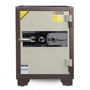 Coffres-forts à clés LX650, serrure à clé marron - Product Image 1