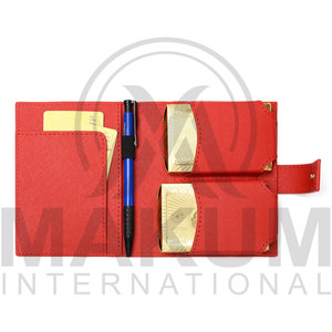 genuine leather <b>poker</b> card holder in customized design and very cheap price - Product Image 2