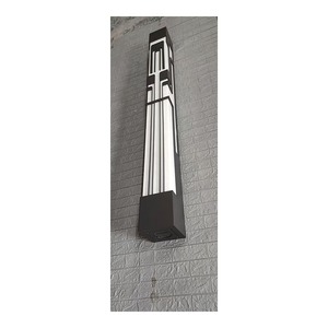 Lámpara de Pared Exterior LED Slimline de 40W 60W, de Acero Inoxidable, para Iluminación Ascendente y Descendente - Product Image 1