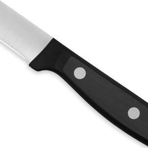 Couteau utilitaire professionnel de 4,5 pouces avec manche à triple rivet noir, lame en acier inoxydable tranchante pour la cuisine, les fruits, les légumes, la viande - Product Image 6
