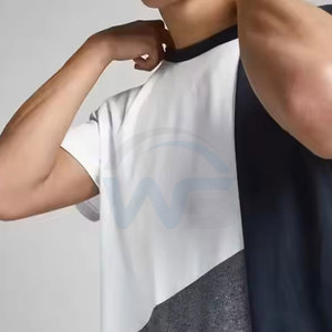 Camiseta de Verano para Hombre, Diseño Nuevo, Manga Corta, Tejido Sólido, Última Moda Casual, 100% Algodón, Color Personalizado, Secado Rápido - Product Image 4
