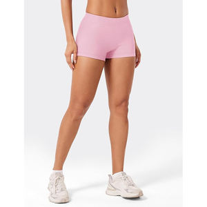 Shorts Deportivos de Cintura Alta para Mujer, Largos, para Yoga, sin Costuras, Control de Abdomen, Ropa Deportiva para Gimnasio - Product Image 5