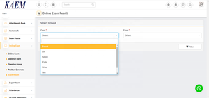 Sistema de examen en línea basado en la web Software para evaluación Excelencia operativa para la venta por exportadores - Product Image 5