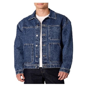 Bangladesh manufacture export Men's Bomber <b>Jackets</b> Fashionable denim best of selling from Bangladesh factory price - Product Image 1