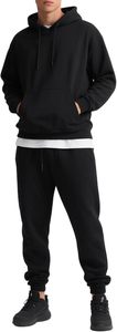 Conjunto de Sudadera y Pantalones Personalizados con Logotipo, Chándal Informal Unisex para Otoño, Manga Larga, Cierre con Cordón - Product Image 5