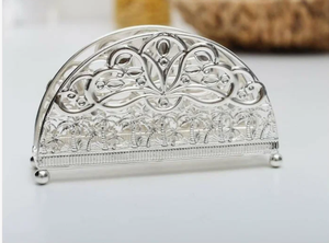 Decorative <b>Dining</b> Rack Resin Kitchen Stand Premium <b>Table</b> Rack Stylish Napkin Organizer Resin Decor Rack Elegant Tissue Organizer - Product Image 4