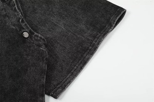 T-shirts pour hommes de style vintage, surdimensionnés, effet délavé, streetwear, personnalisés, 100% coton jersey, grandes tailles, à porter tous les jours - Product Image 4
