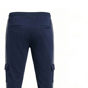 Pantalon de survêtement pour homme, coupe ample, taille ajustable, matière douce, parfait pour les voyages et les activités quotidiennes - Product Image 5